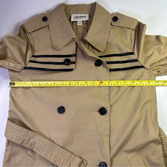 Jean Paul Gaultier x Target Women’s Trench Coat, Beige, Tan. Size M. - Picture 8 of 14